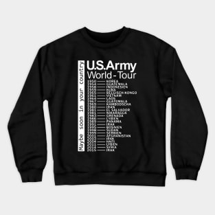 The US Army World Tour Crewneck Sweatshirt